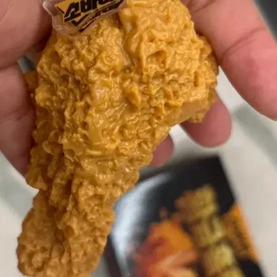 소바바 황금홀릭 치킨 키링