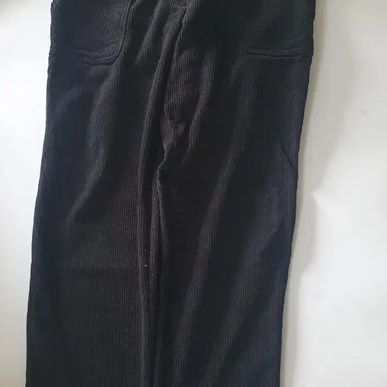블랙 기모 조거 팬츠