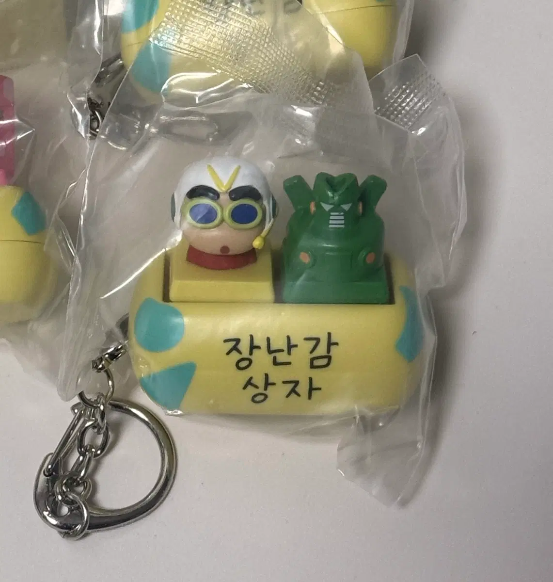 짱구 장난감상자 키캡 칸탐로봇