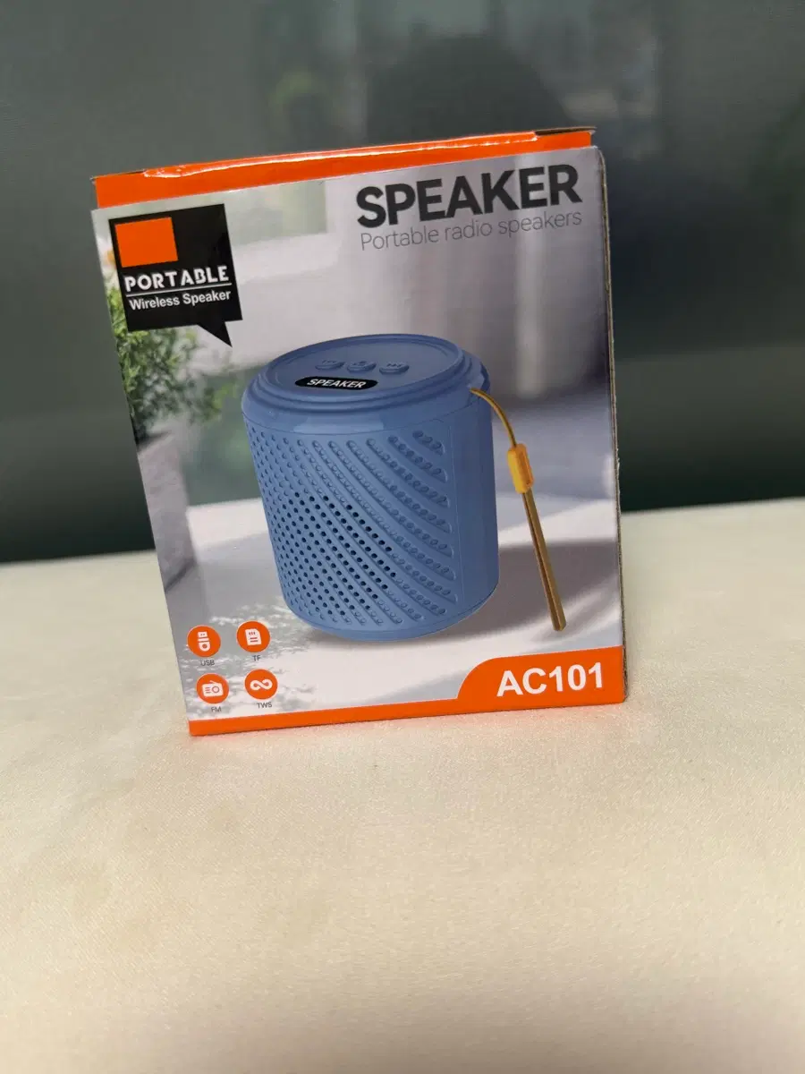 휴대용 블루투스 스피커 AC101 블루