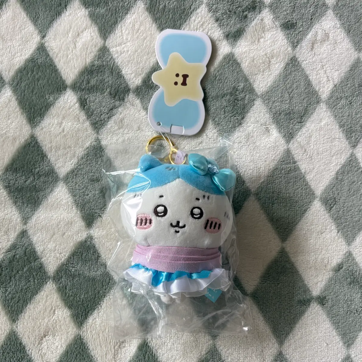 [미개봉] 먼작귀 매지컬 묶인 하치와레 인형 키링