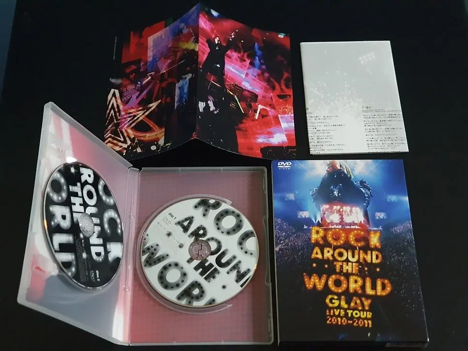 GLAY 글레이 라이브 투어 영상 ROCK AROUND THE WORLD 2010-2011 (2DVD) 사이타마 슈퍼아레나 공연