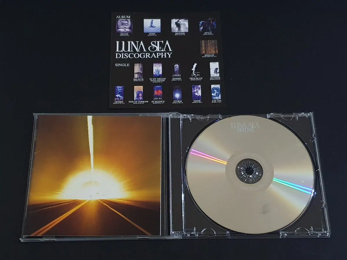 LUNA SEA 루나씨 6집 앨범 SHINE 음반