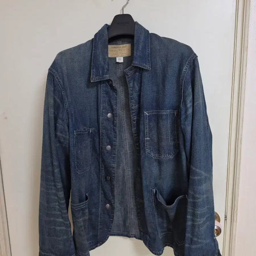 RRL 더블알엘 코튼 리넨 엔지니어 자켓