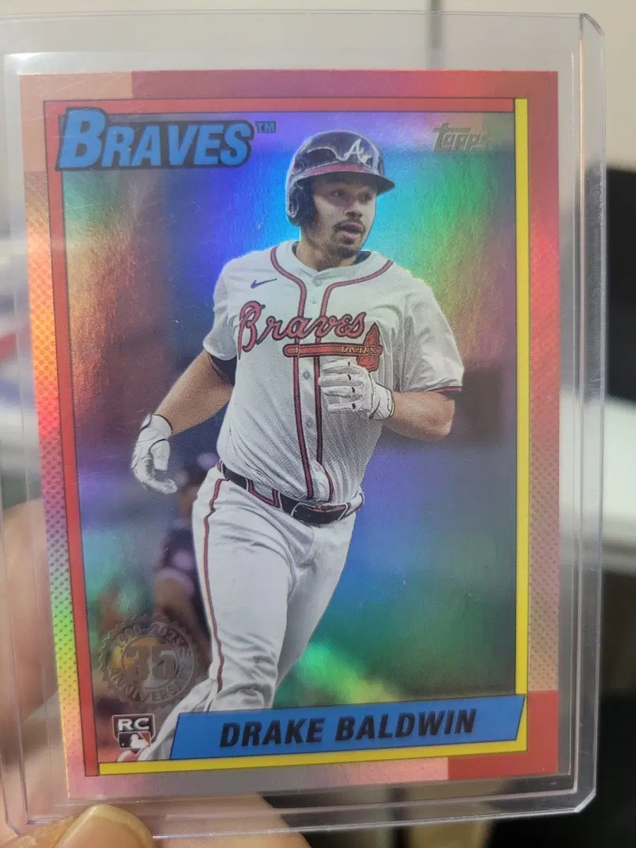 Atlanta Braves 드레이크 볼드윈 RC 야구카드
