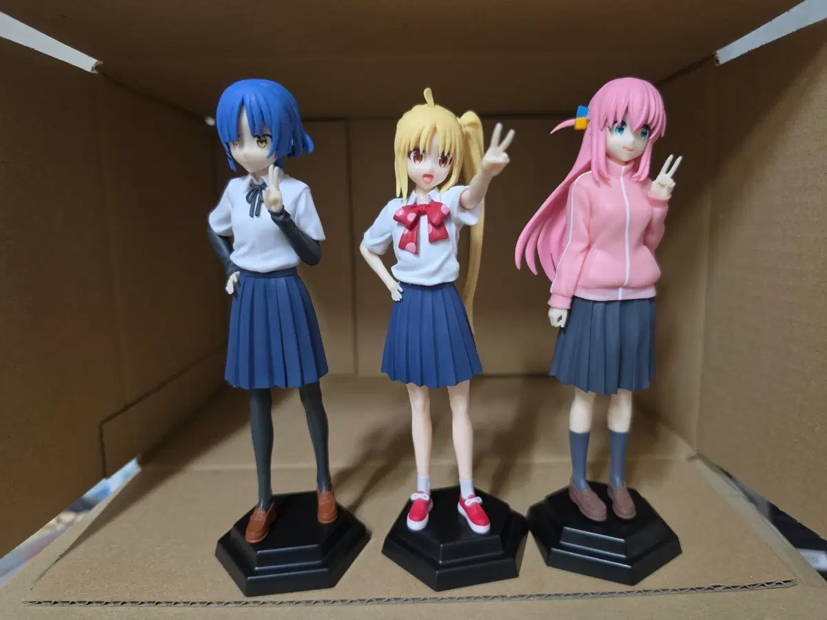 세가(SEGA) PM 봇치 더 록! DD 컬렉션 3종 피규어 일괄