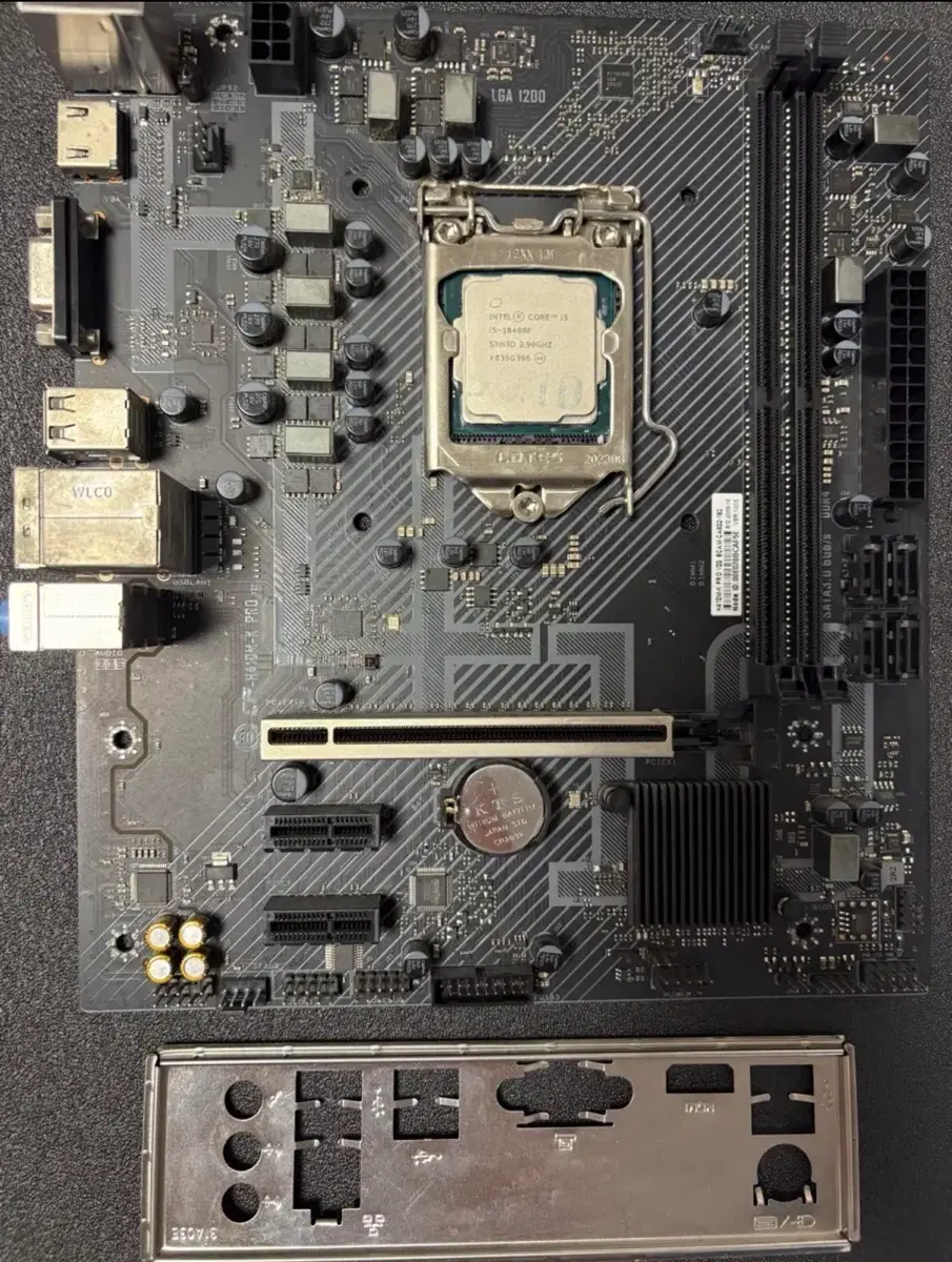 Colorful H410M-K PRO메인보드 인텔 i5-10400F 세트