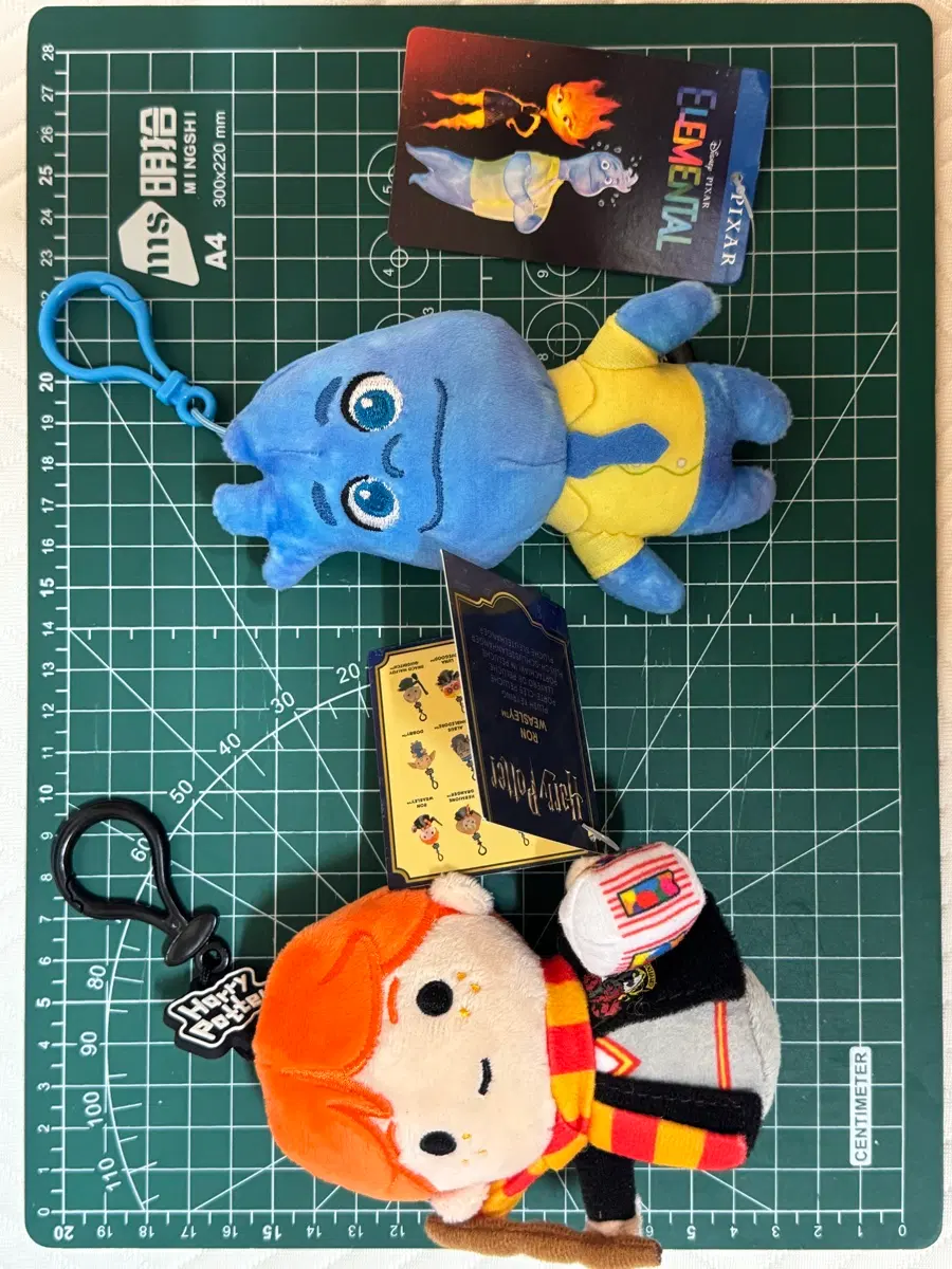 새상품) 디즈니샵 엘리멘탈 웨이드+해리포터 팝업 론위즐리 일괄