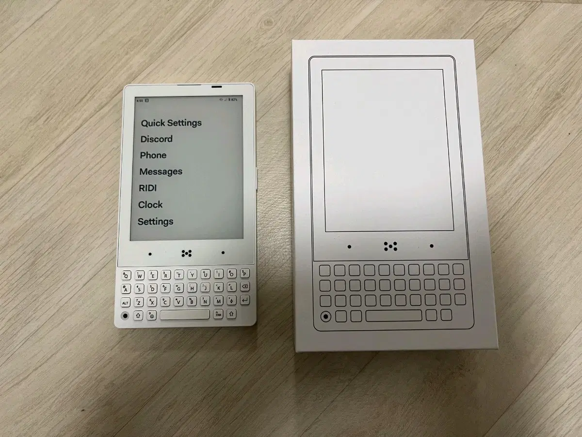 (글 필독)미니멀폰(minimal phone, MP01) 화이트 8GB/256GB