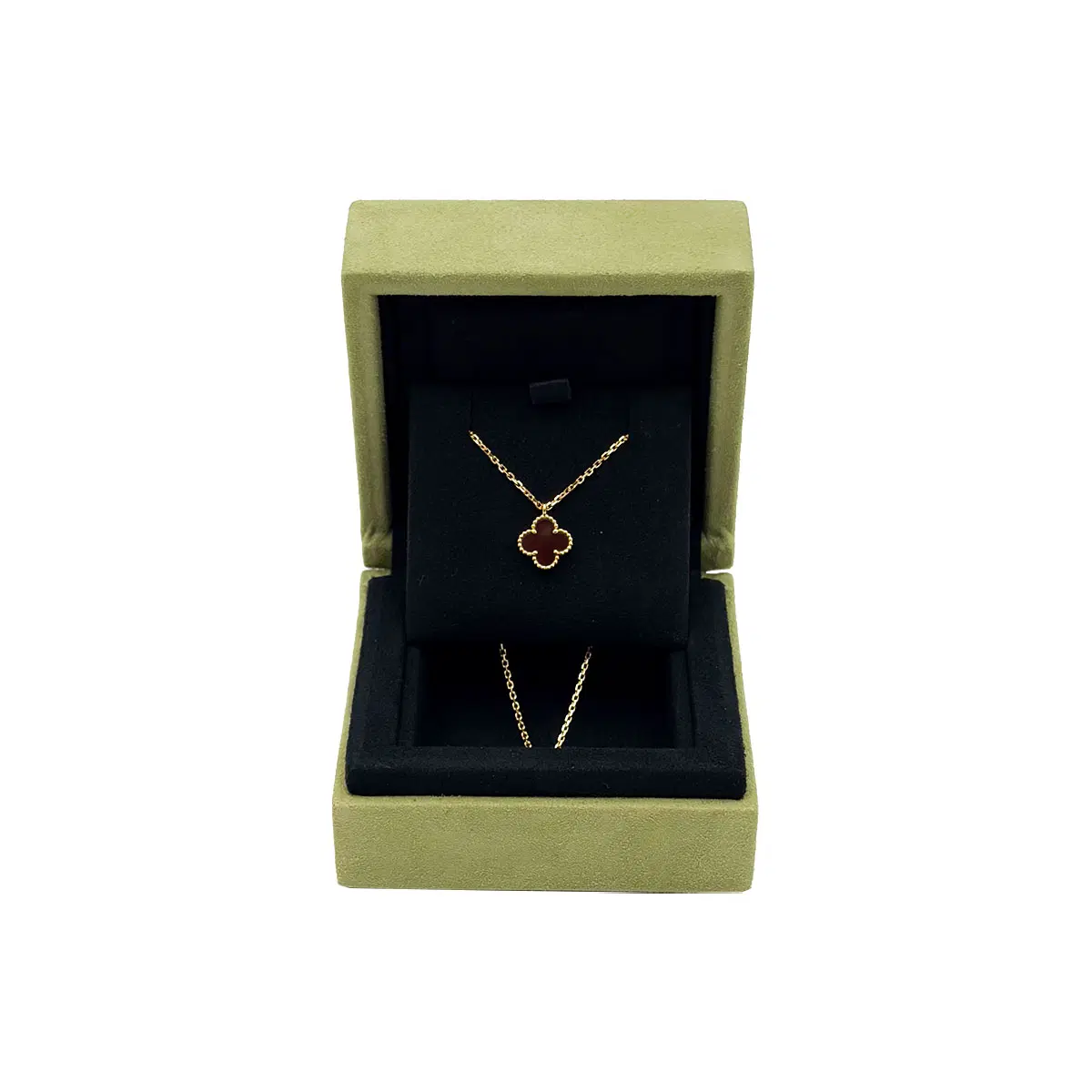 반클리프아펠 Van Cleef&Arpels ARN59M00 로즈골드 커넬리언 알함브라 스위트 목걸이