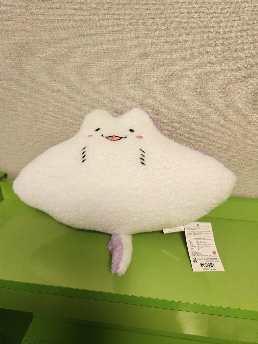 포슬포슬 야광가오리 중형인형 텍있음