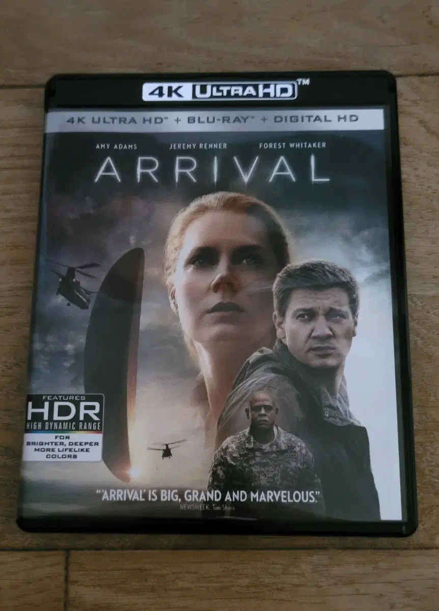 Arrival 컨택트 2016 4k 블루레이 (2disc: 4k UHD+2D)