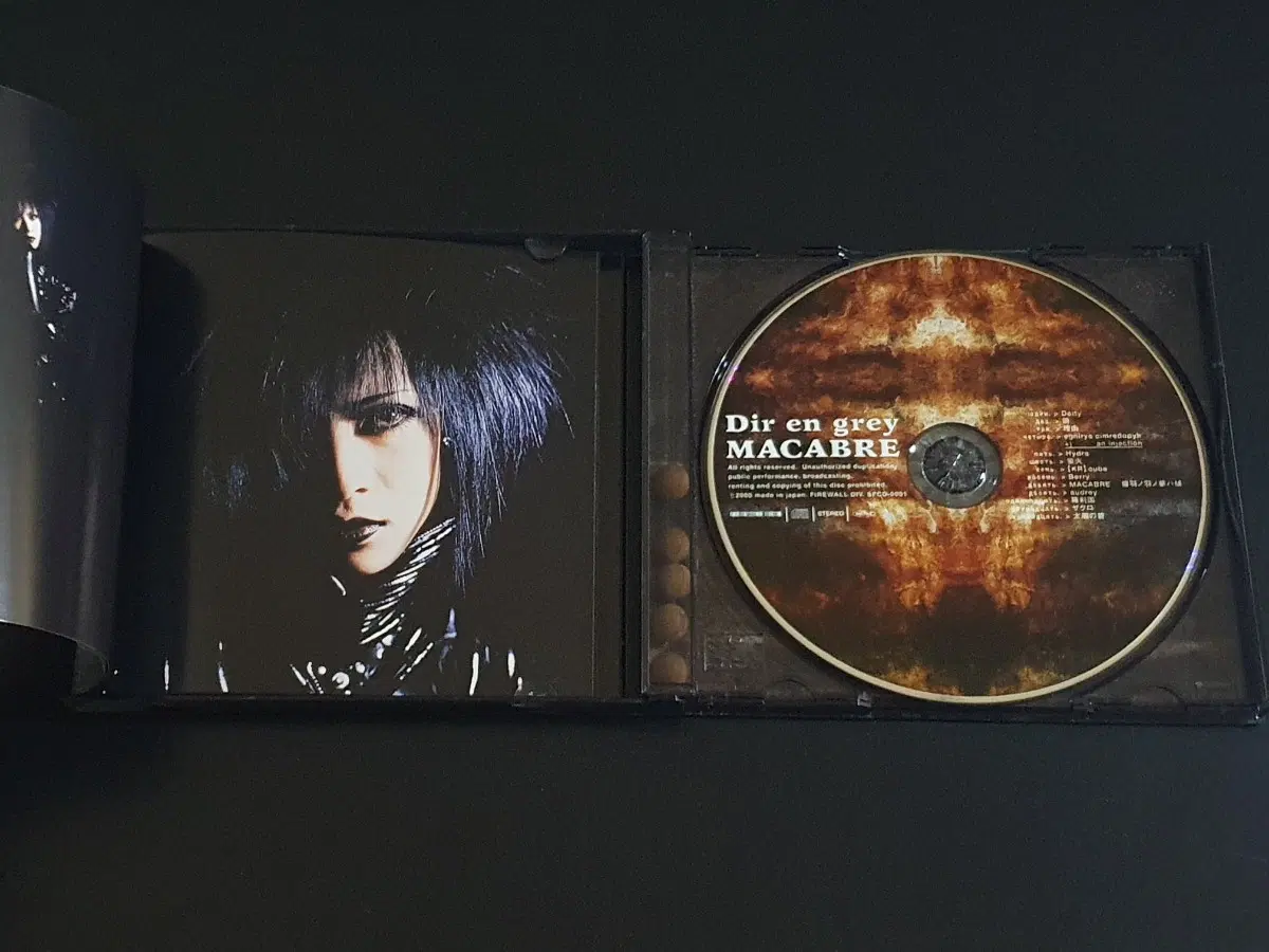 Dir en grey 디르앙그레이 2집 앨범 MACABRE 한정반