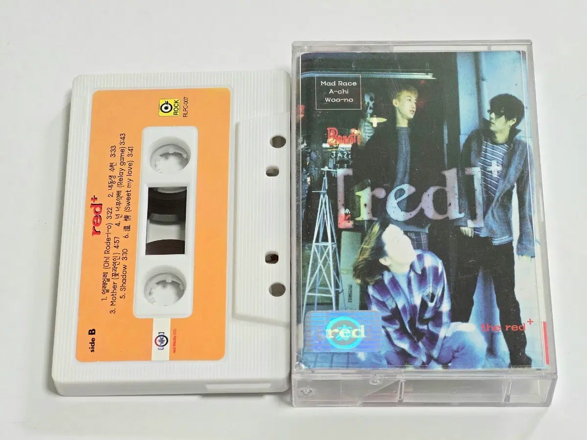 레드플러스(Red+) 1집 [red+] 희귀 카세트테이프 (알레레레, 내동생 수현 수록)