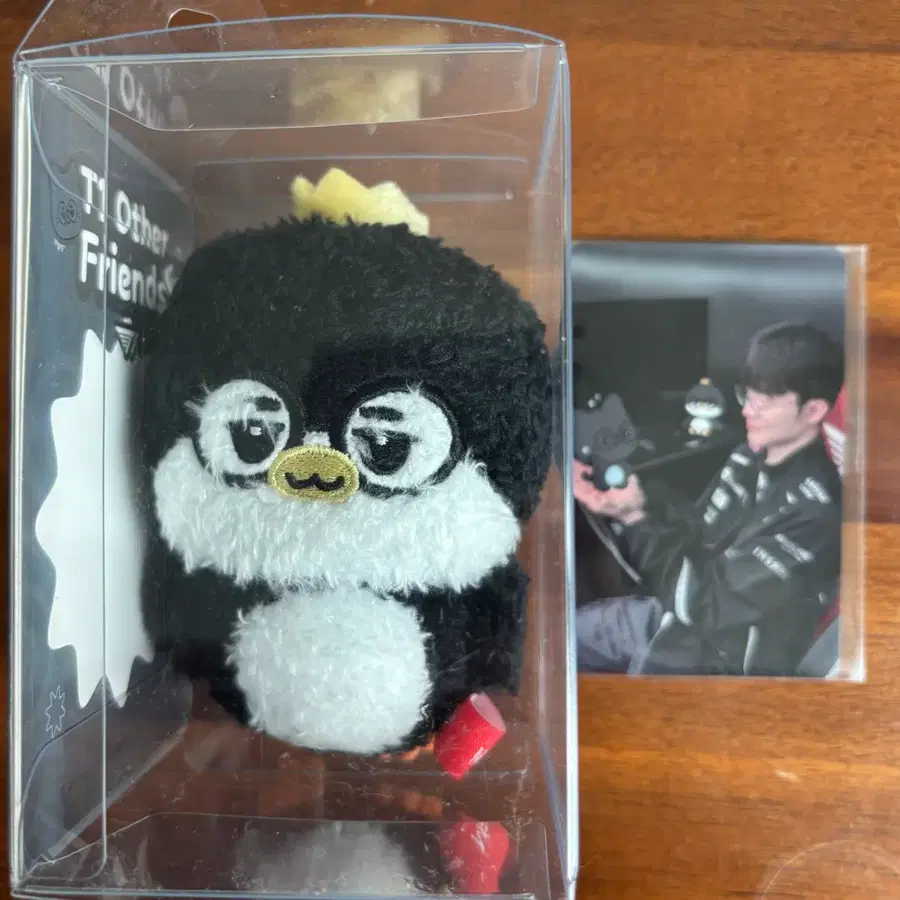T1 티원 아더프렌즈 페이커 인형 키링 + 포토카드