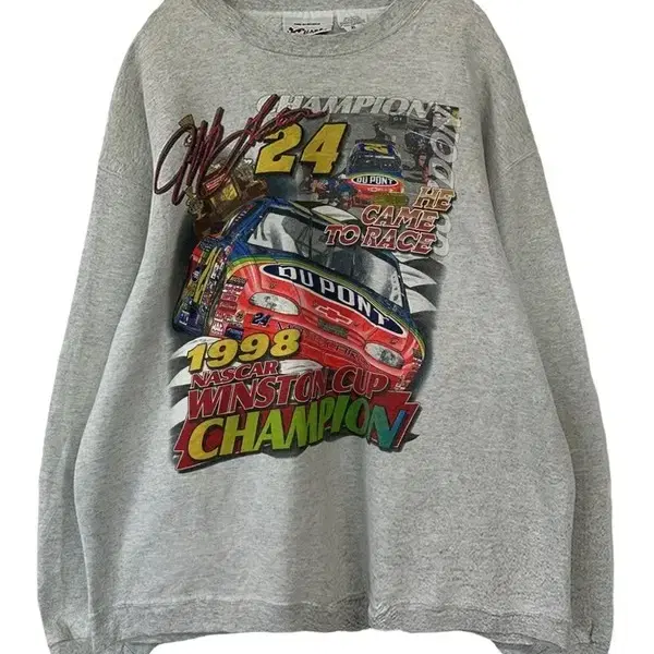 [XL] CHASE AUTHENTICS 90s NASCAR 빈티지 스웻셔츠