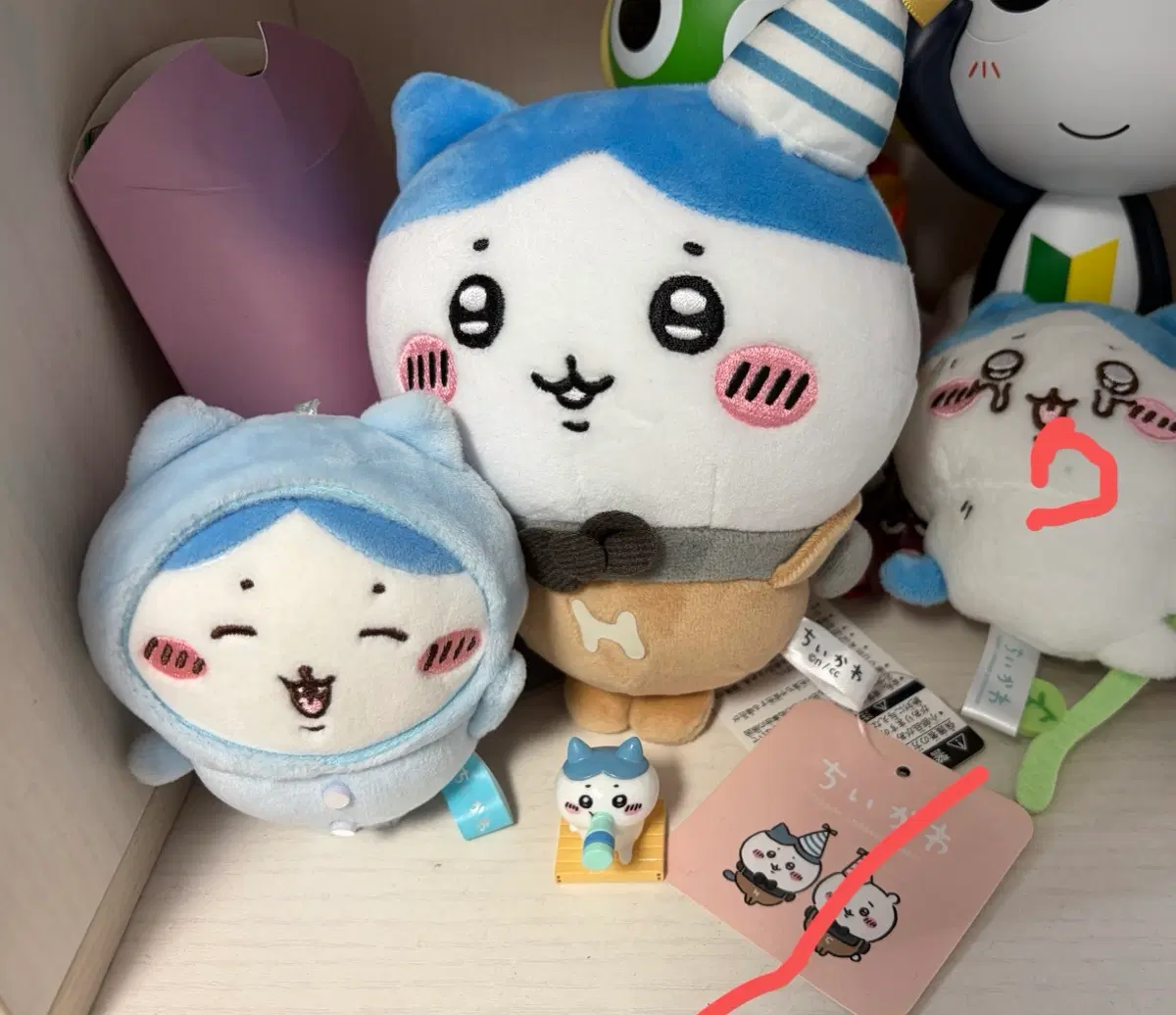 치이카와 하치와레 마스코트+포테타마+피규어 일괄