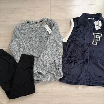새상품 남성용 WARM 퍼 플리스룸 FILA 베스트