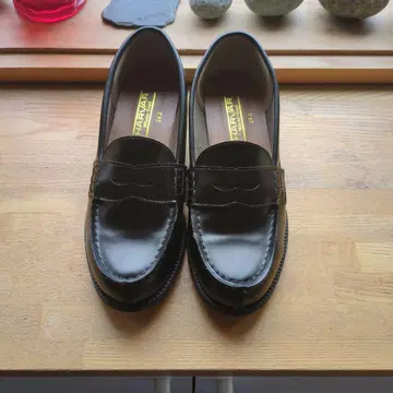 HARVAR Milano-Trad 페니 로퍼 블랙 24.0cm