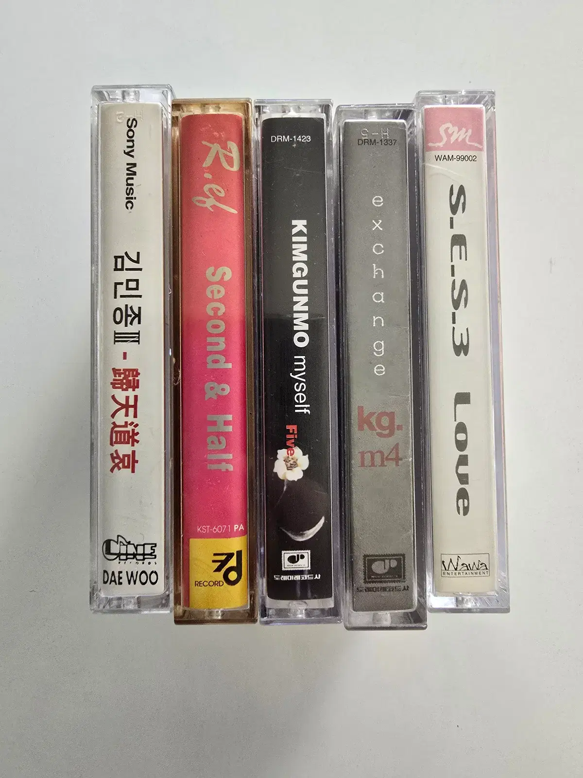 201 개봉 카세트테이프 일괄판매 - 김민종, R.ef, 김건모, 김경호, S.E.S.