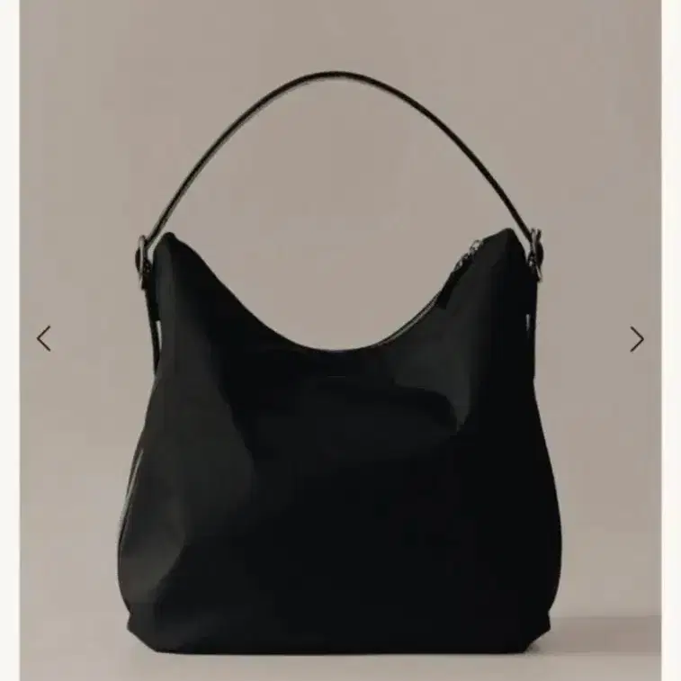 투티에 SAC CANOT TOILE 카노 트왈 숄더백 오리지널 블랙