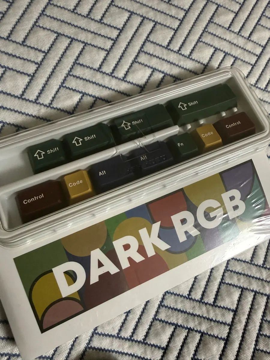 키코보 다크RGB 악센트 65배열 키캡 세트