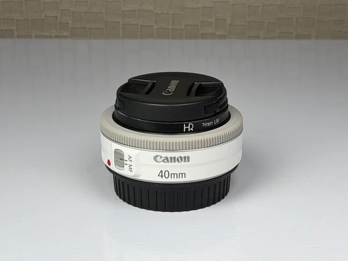 캐논 EF 40mm F2.8 STM 렌즈 화이트