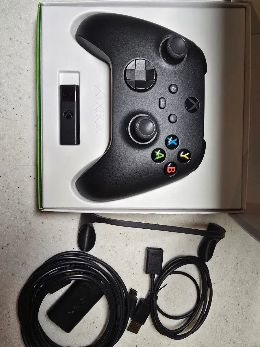 XBOX 무선 컨트롤러, 아답터, 배터리