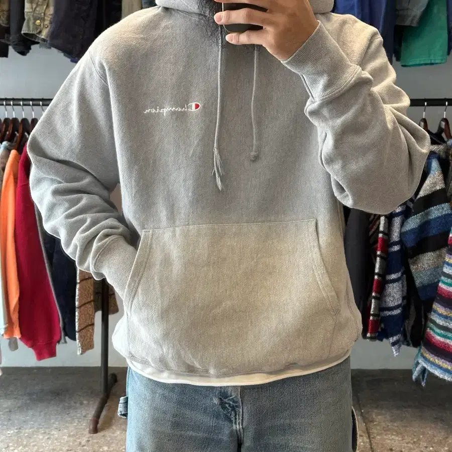 [챔피온] Champion Reverse Weave Hoodie