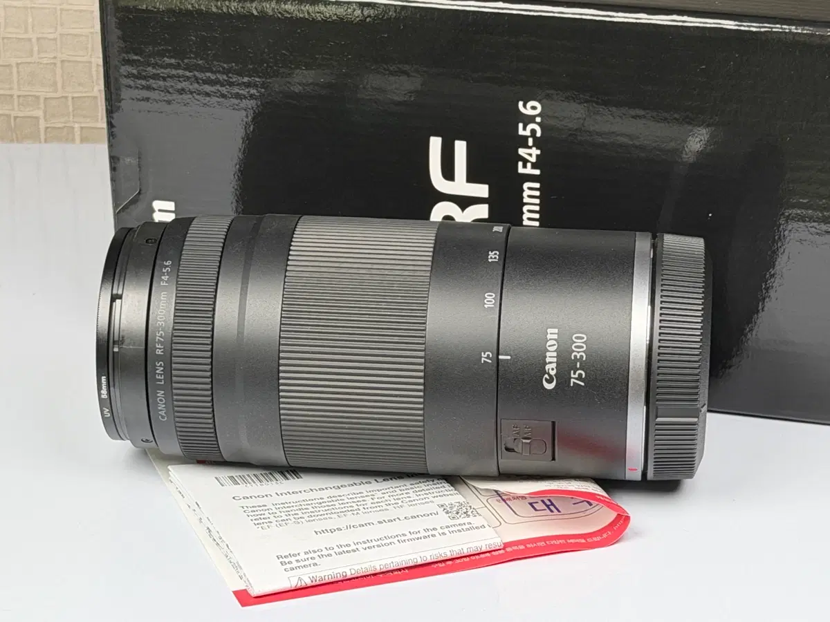 캐논 RF 75-30mm F4-5.6 렌즈