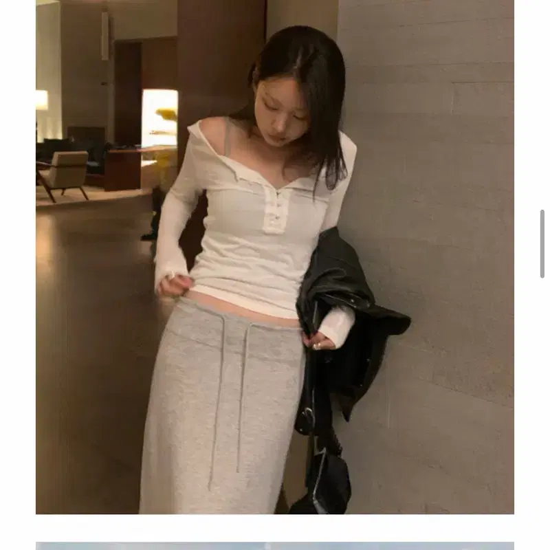 유이니 저지 스커트