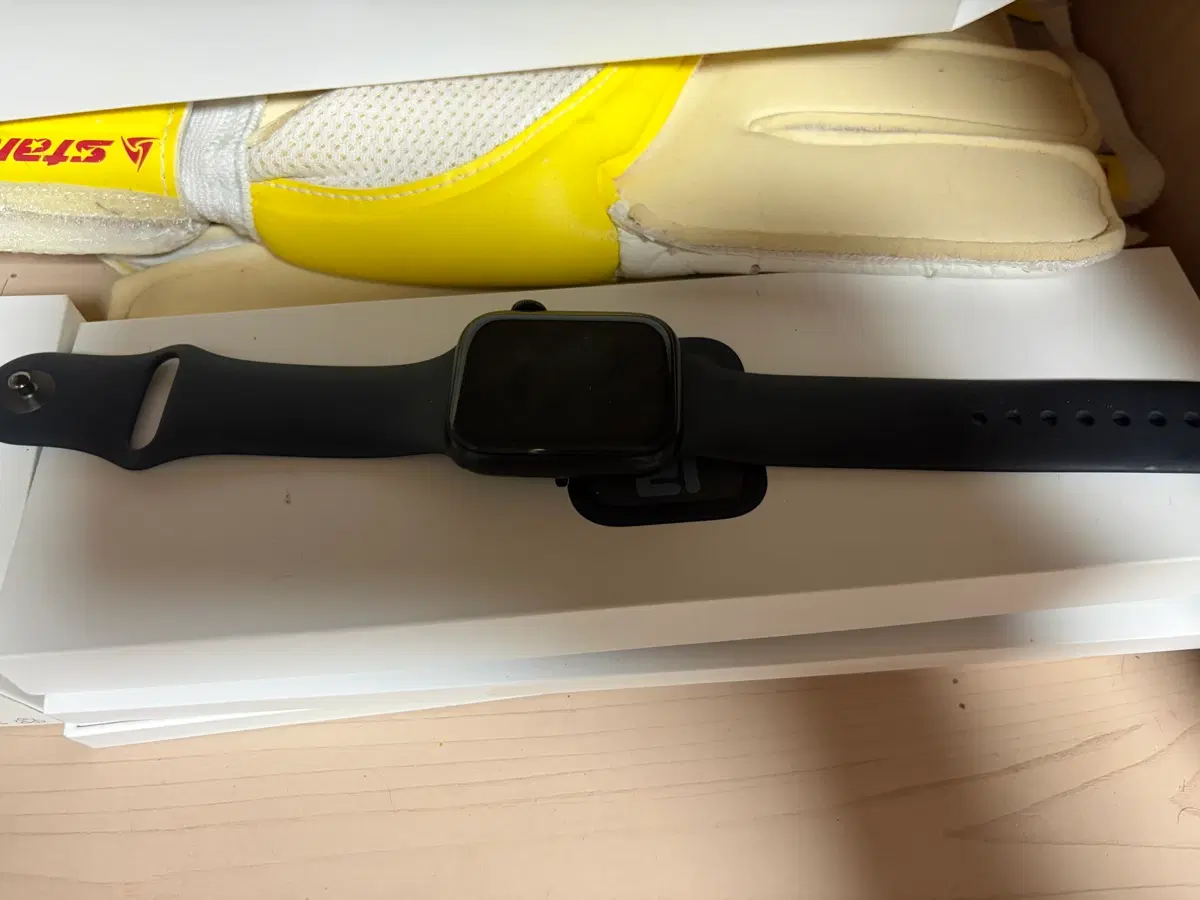 애플워치 se2 44mm 미드나이트 GPS 풀박스