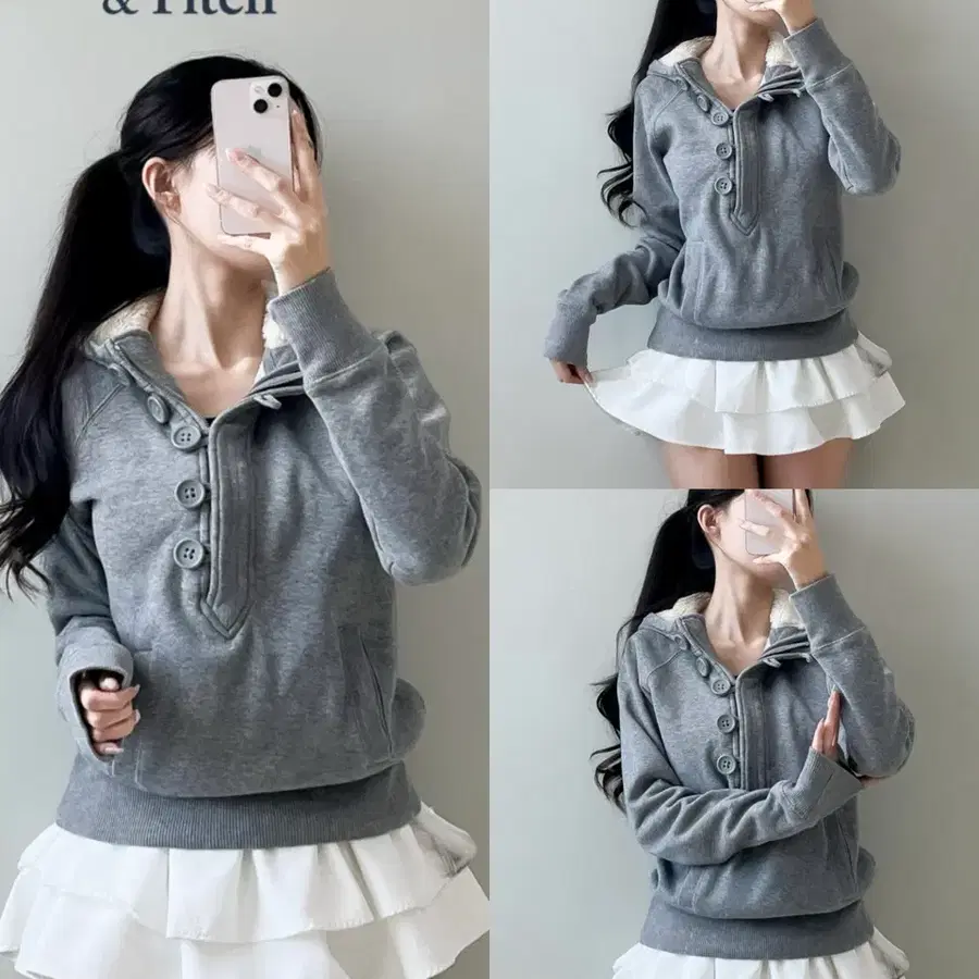 갭 후드티