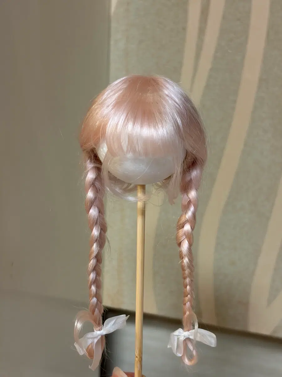 칼랑해 6-7인치 usd 가발 양갈래 땋은머리 구체관절인형 구관