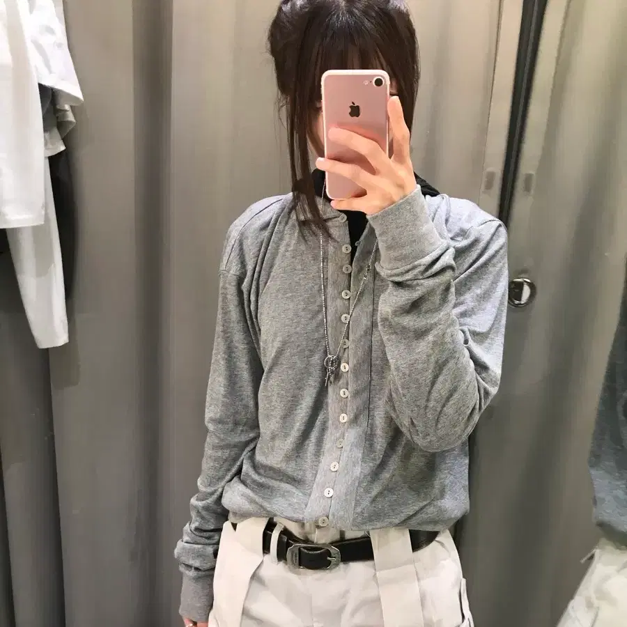 자라 플루이드 버튼재킷 S