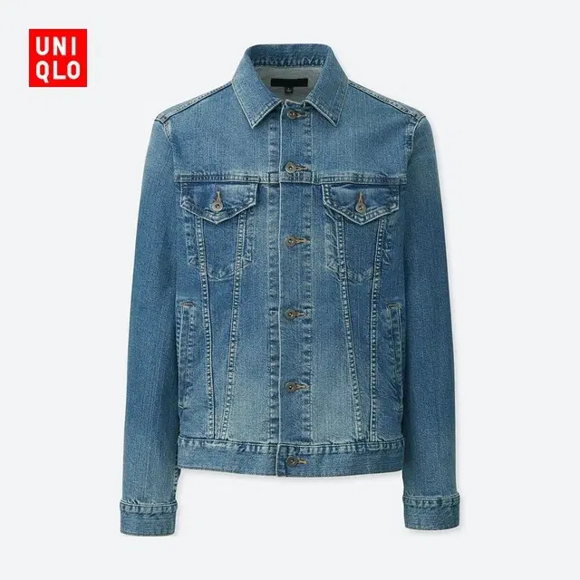 [4XL] 유니클로 데님트러커 자켓