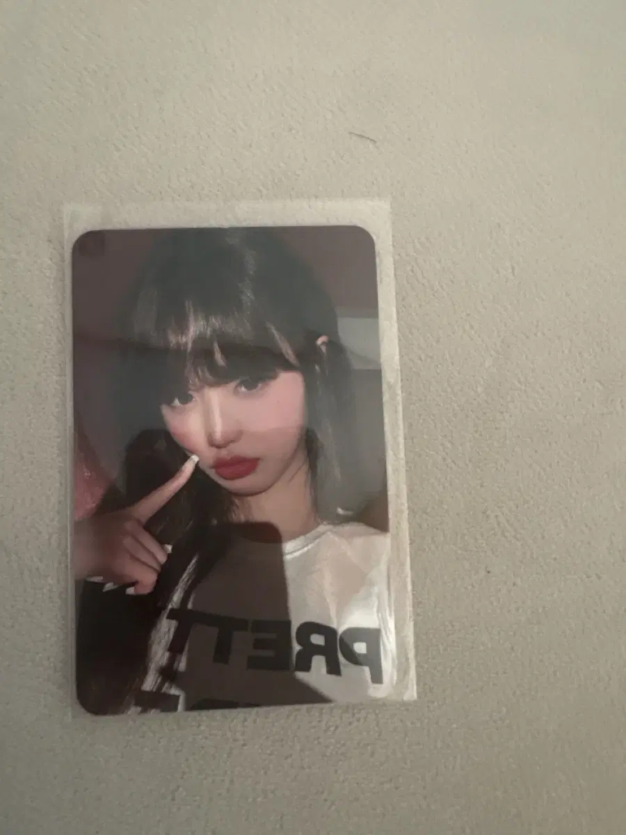 아이브 시크릿 사웨 장원영 포토카드