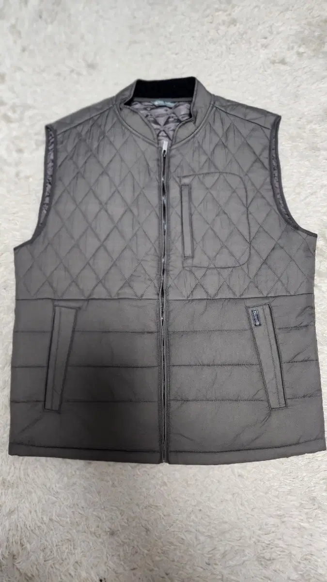 마이클바스티안 경량 패딩 조끼 그레이110