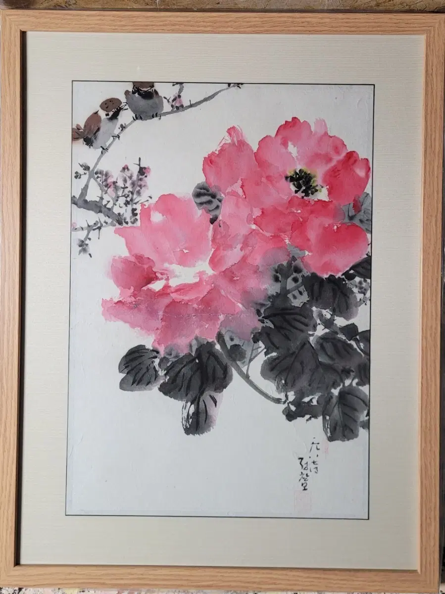 인민예술가 정창모 그림 북한작가