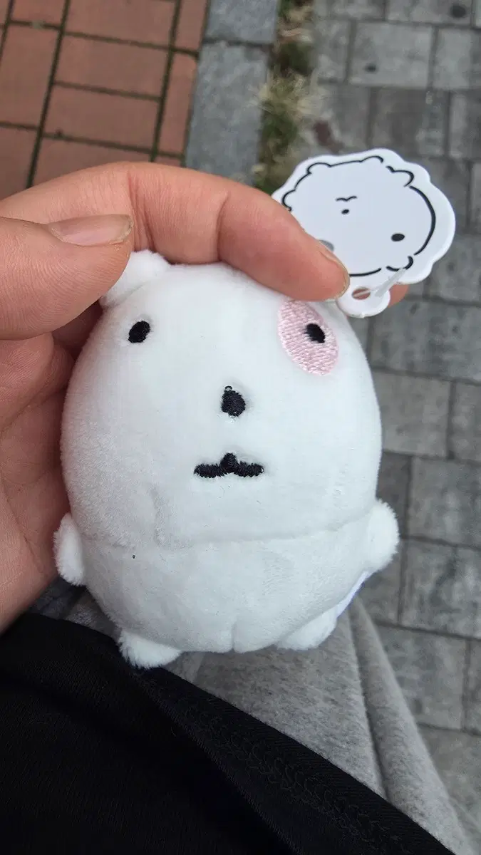 눈멍이 열쇠고리 인형
