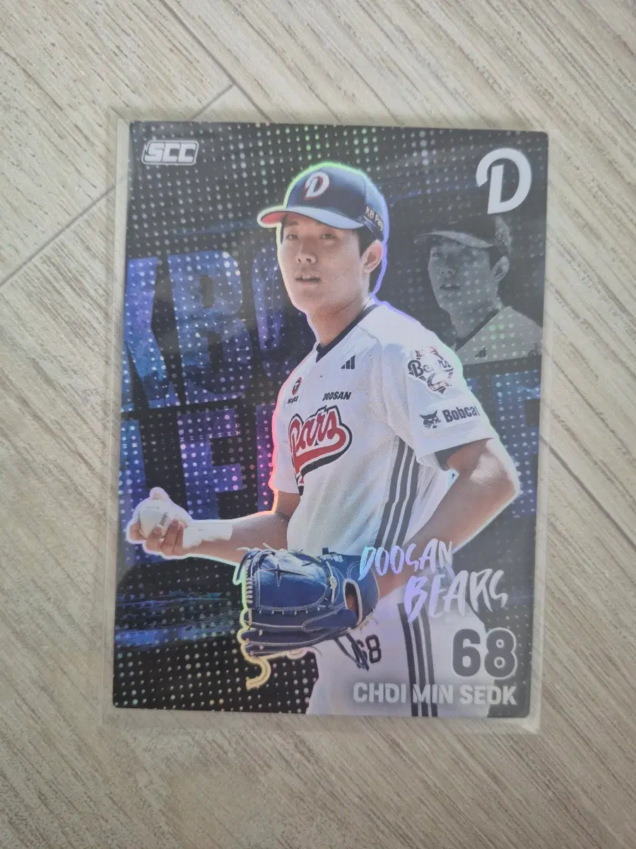 SCC 크보(KBO) 카드 두산베어스 최민석