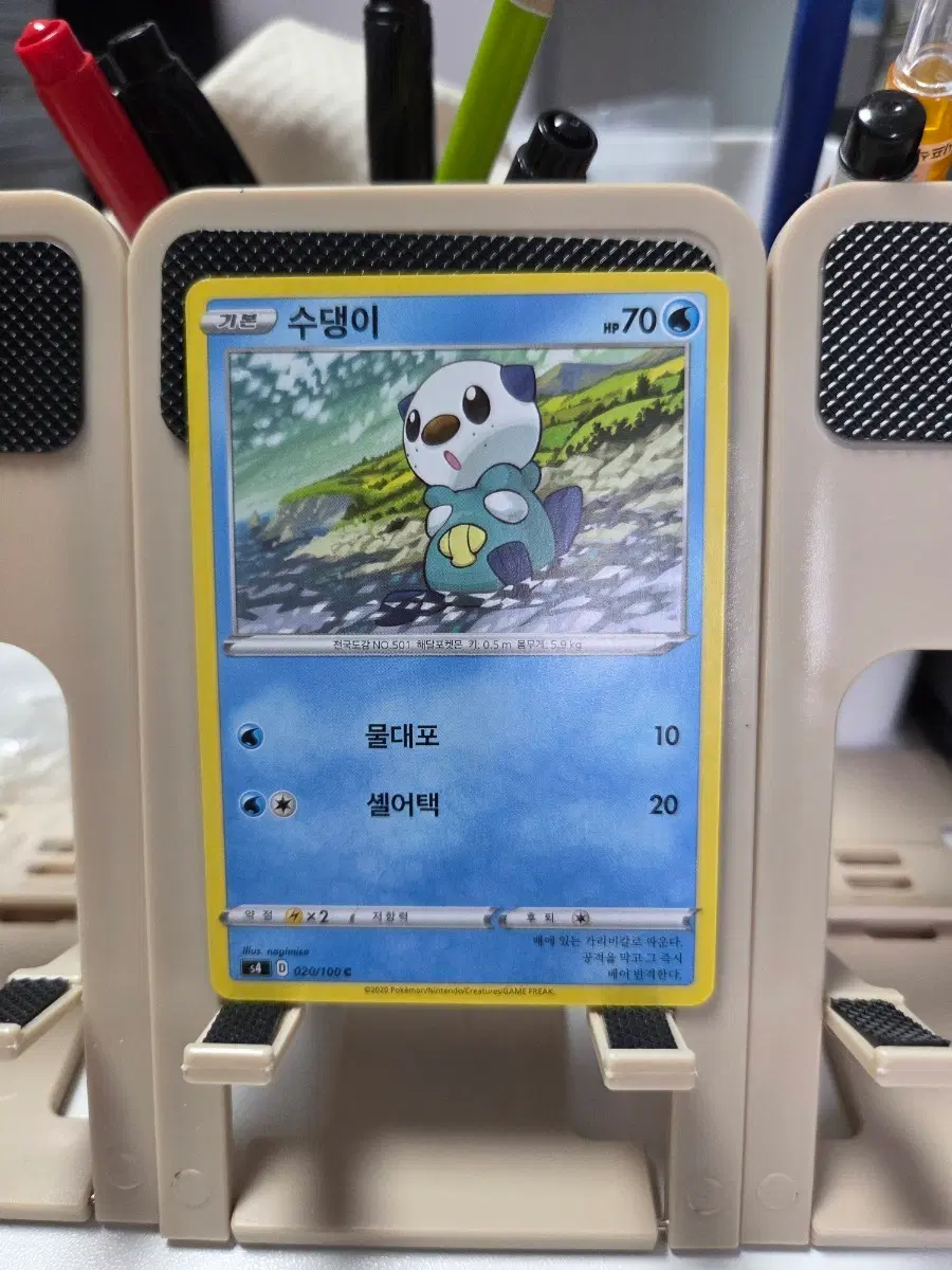 포켓몬 카드 수댕이 020/100