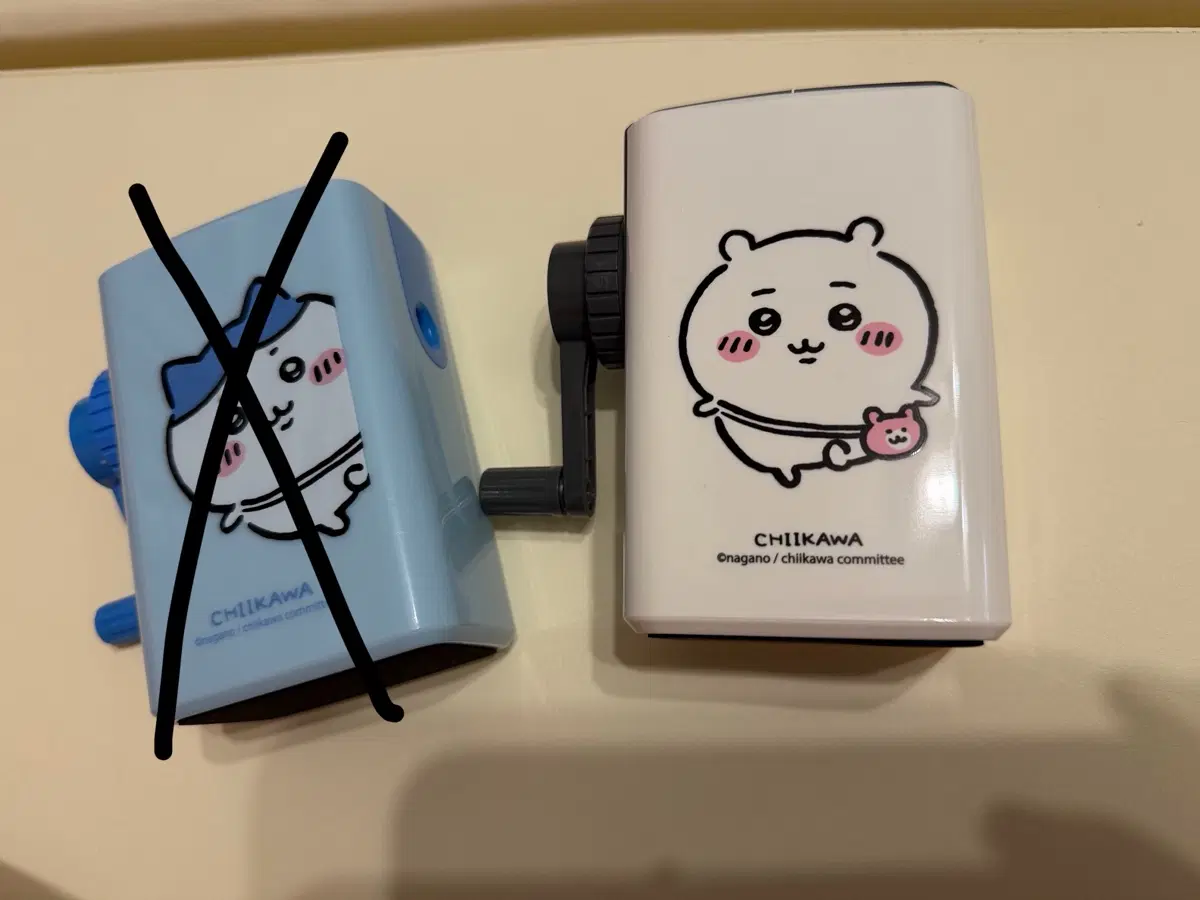 치이카와 연필깎이 (화이트)