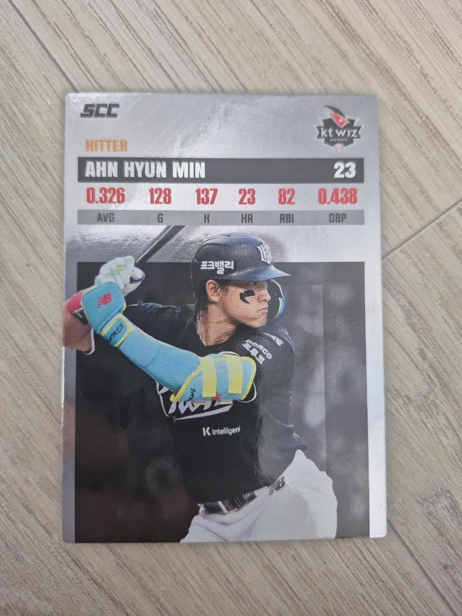SCC 크보(KBO) 카드 KT위즈 안현민