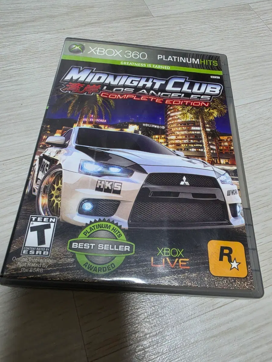 XBOX360 엑박360 완간미드나잇클럽 로스앤젤레스