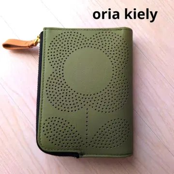 Orla Kiely 접이식 지갑 플라워 펀칭 정가 19800엔