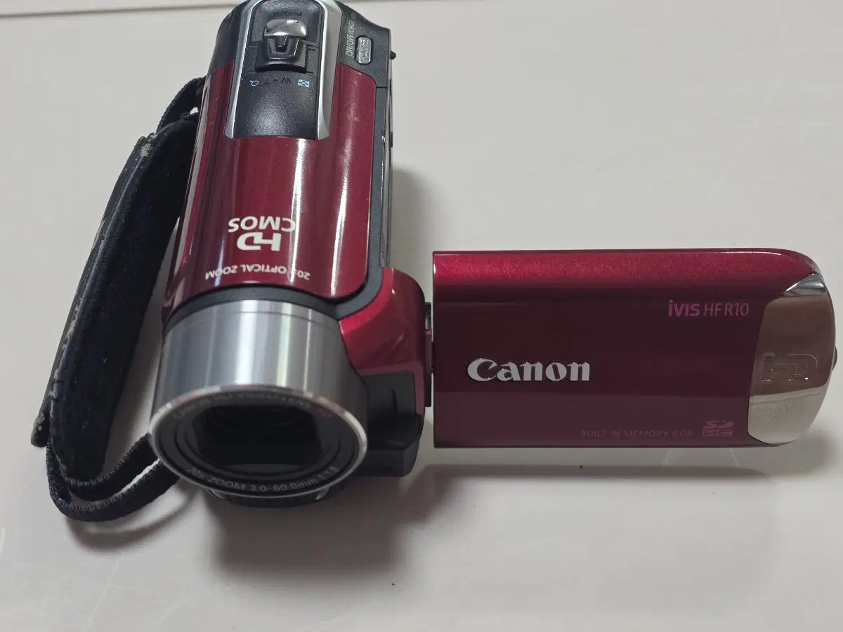 CANON IVIS HF R10 빈티지 레트로 캠코더