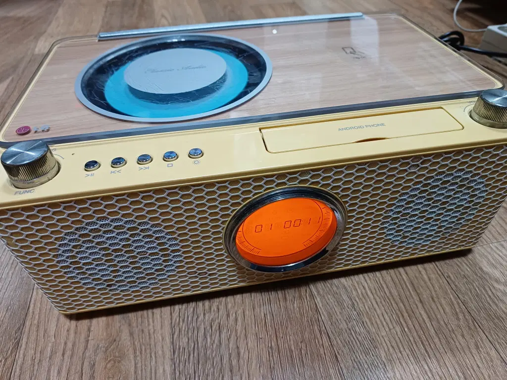 LG 음성방송용 수신기기 CM3530 올인원 빛바램 엔틱