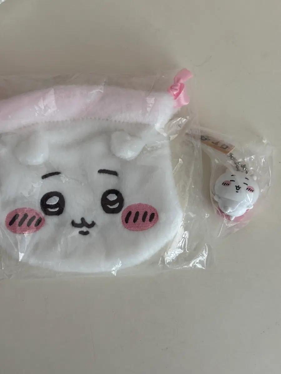 치이카와 복조리 파우치 +초밥 키링