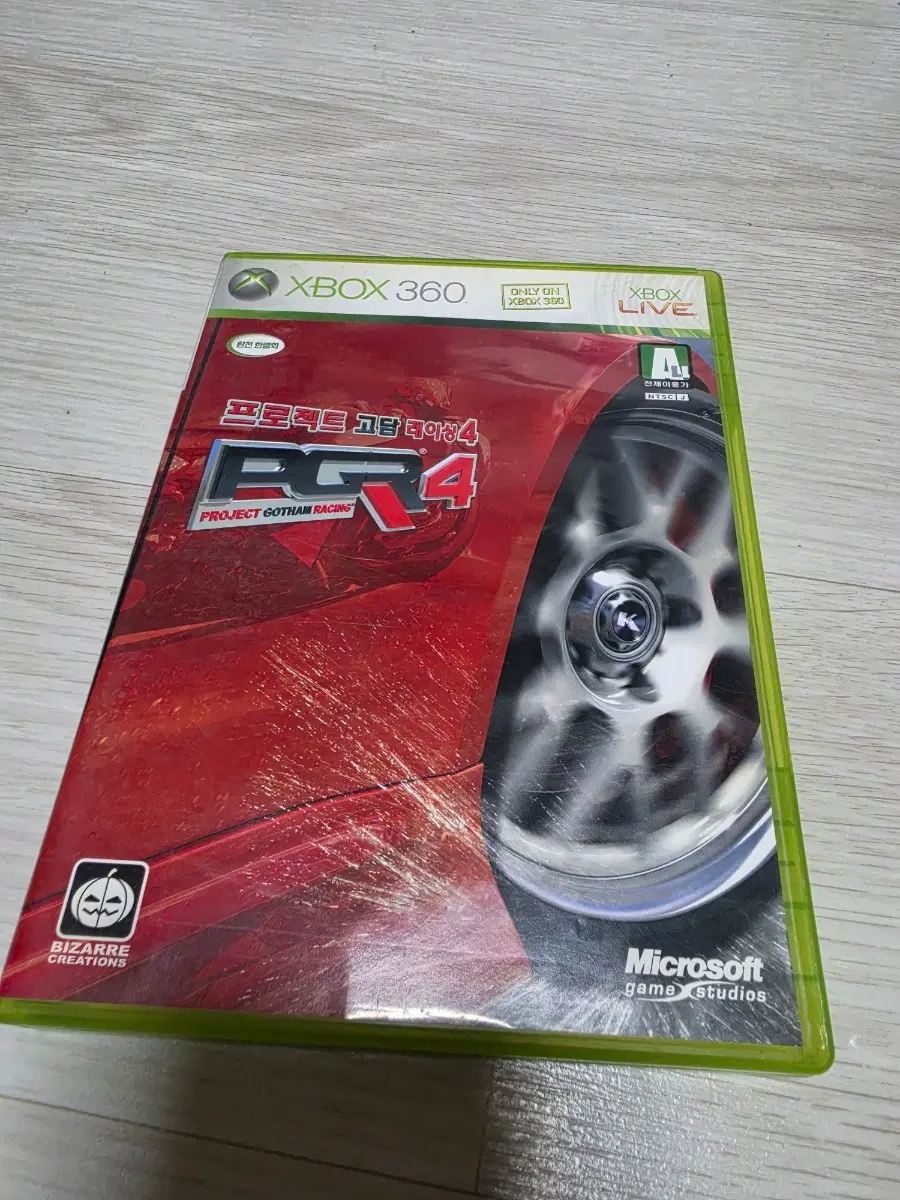 XBOX360 엑박360 프로젝트 고담레이싱4 정발